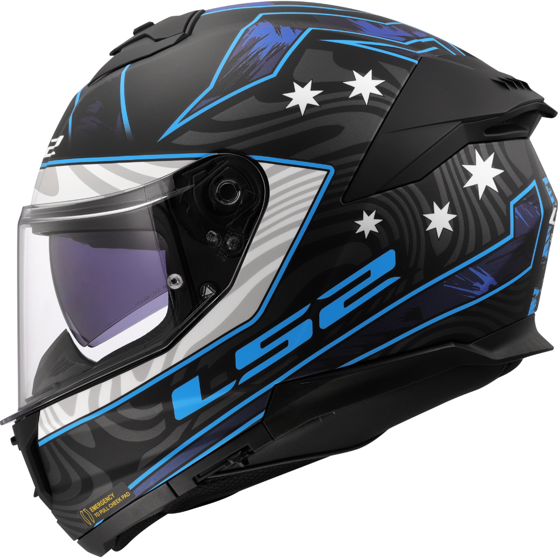 KASK LS2 FF808 STREAM II GALDAM M.BL. BLUE-06