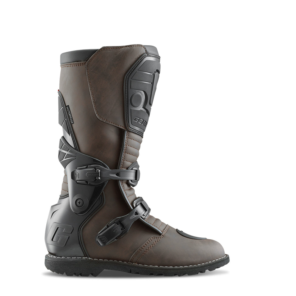 Buty motocyklowe, turystyczne GAERNE G-DAKAR AQUATECH Membrana DRYTECH brązowe