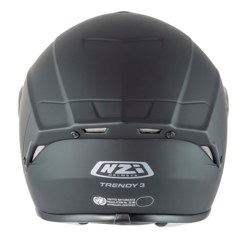 KASK MOTOCYKLOWY NZI TRENDY STREAM MATT BLACK S