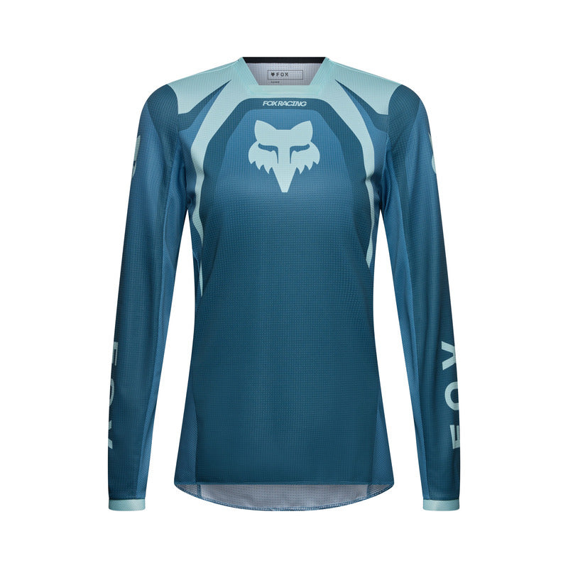 BLUZA MOTOCYKLOWA DAMSKA FOX 180 FRAME DEEP BLUE