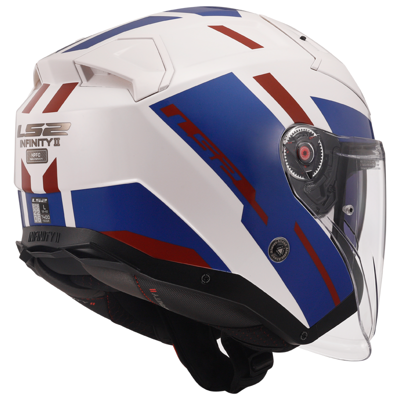 KASK LS2 OF603 INFINITY II SPECIAL WHITE BLUE RED