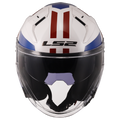 KASK LS2 OF603 INFINITY II SPECIAL WHITE BLUE RED
