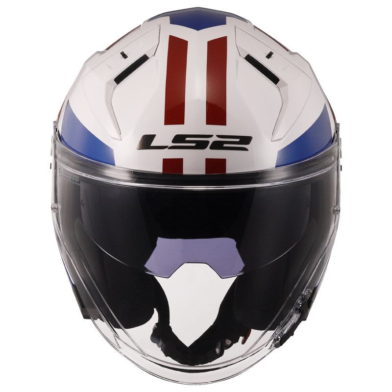 KASK LS2 OF603 INFINITY II SPECIAL WHITE BLUE RED