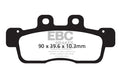 EBC Brakes Klocki hamulcowe EBC SFA632 skuterowe (kpl. na 1 tarcze)