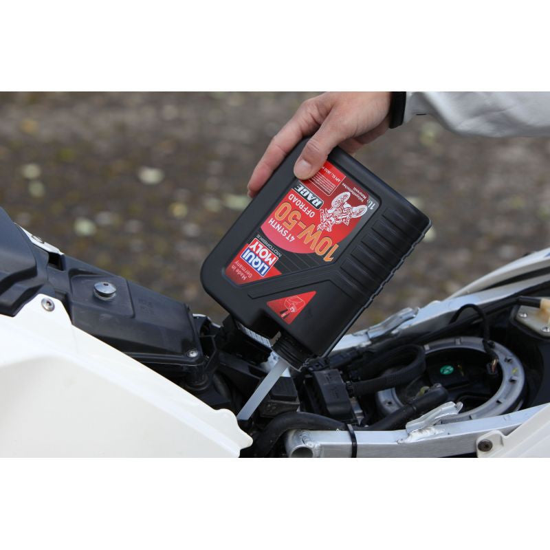 LIQUI MOLY Olej silnikowy syntetyczny do motocykli 10W50 Offroad Race 4T 1 litr