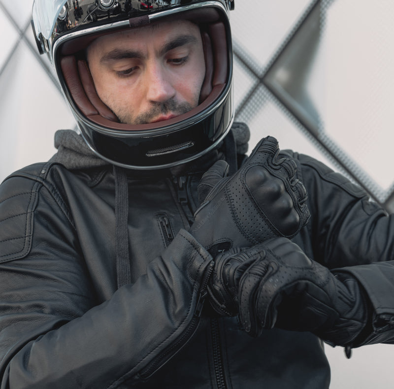 RĘKAWICE MOTOCYKLOWE REBELHORN THUG 2 BLACK