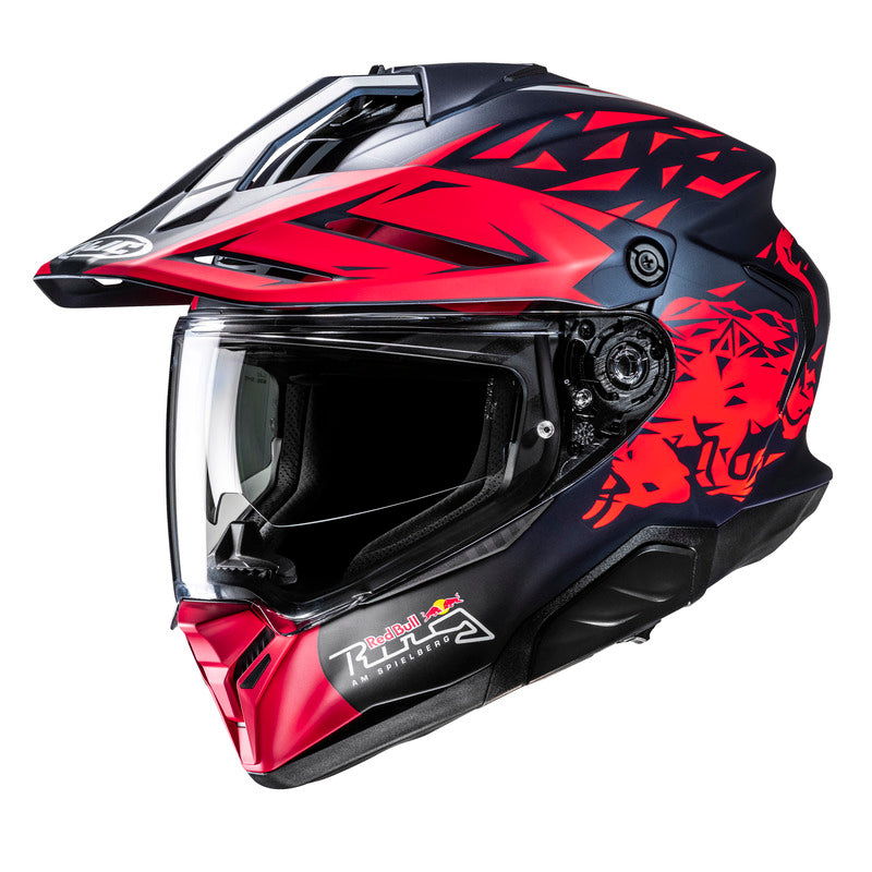 KASK MOTOCYKLOWY HJC RPHA60 SPIELBERG RED BULL RING REPLICA RED BLUE