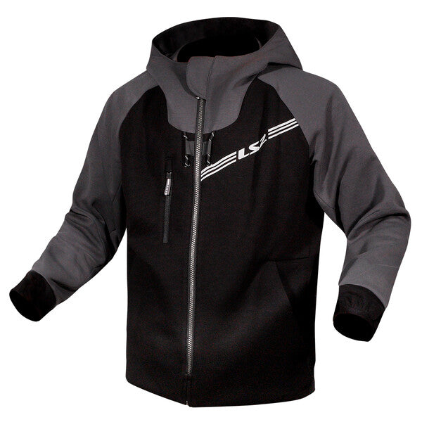 KURTKA LS2 THROTTLE MAN JACKET BLACK DARK GREY