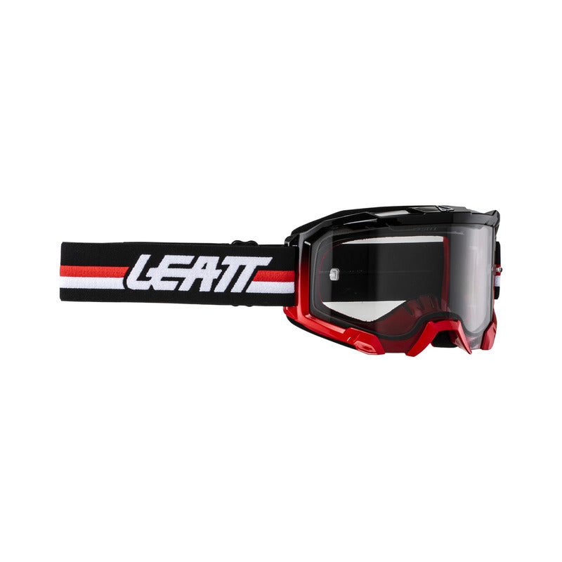 GOGLE LEATT VELOCITY 4.5 58 VLT RED LIGHT GREY OS