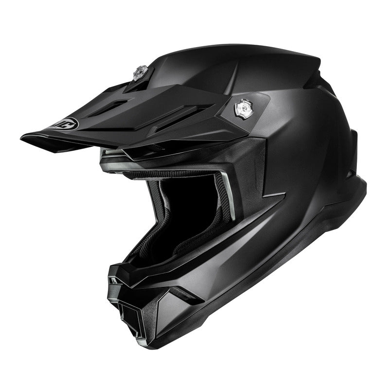 KASK MOTOCYKLOWY JUNIOR HJC Y50 SOLID SEMI FLAT BLACK