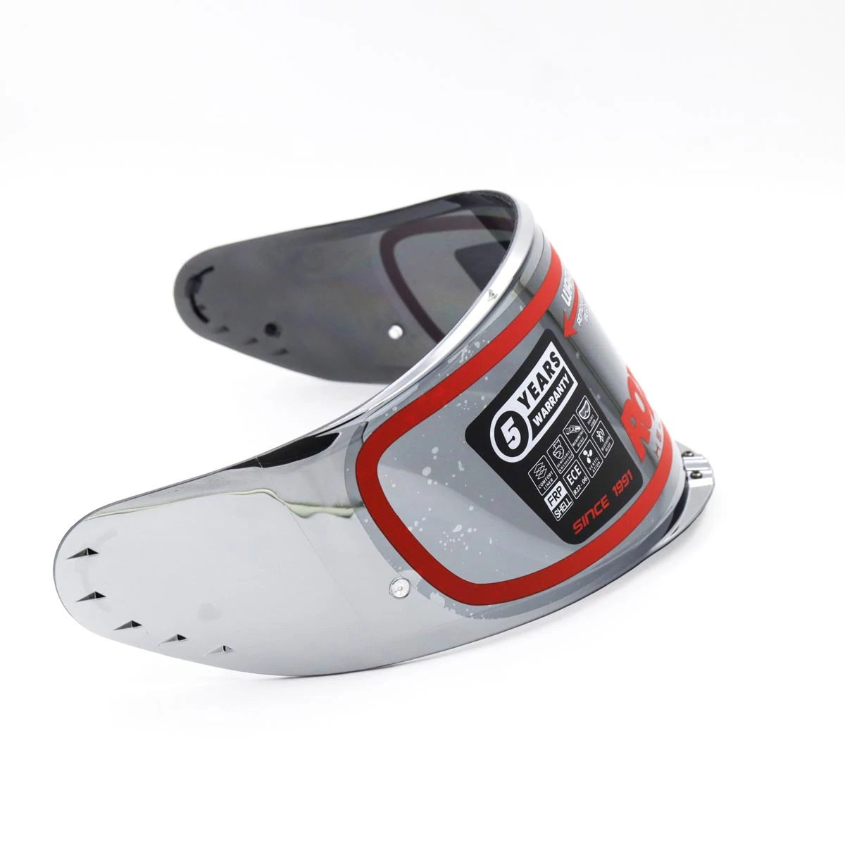 ROXAR HELMETS ROXAR Wizjer RX-ONE AS/PR Lustrzany Chrom