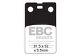 EBC Brakes Klocki hamulcowe EBC SFA099 skuterowe (kpl. na 1 tarcze)