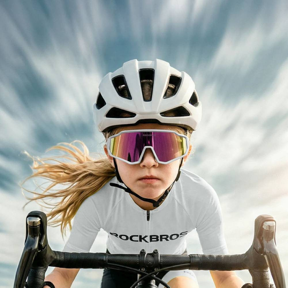 Okulary rowerowe / sportowe dziecięce, junior fotochrom ROCKBROS 1411003506
