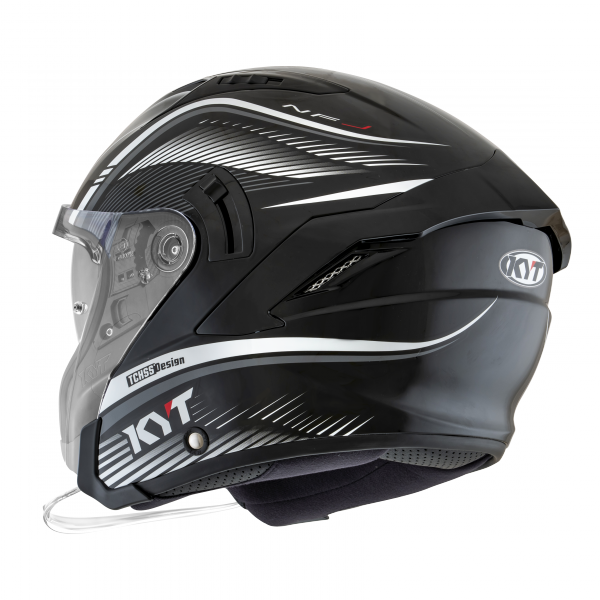 Kask Motocyklowy KYT NF-J RADAR biały