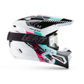 KASK MOTOCYKLOWY Z GOGLAMI LEATT KIT MOTO 3.5 PINK XS