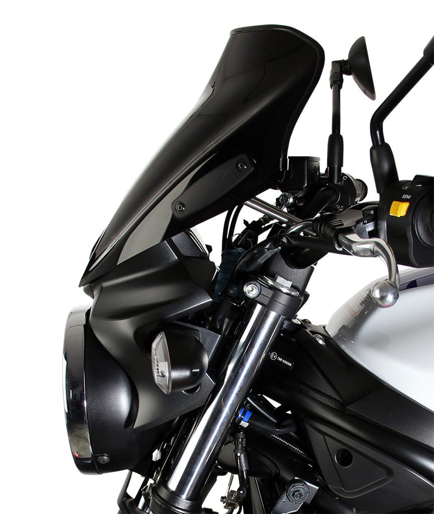 Szyba motocyklowa MRA SUZUKI SV 650 WCX0 / WCX1 2016-, forma NSN, przyciemniana
