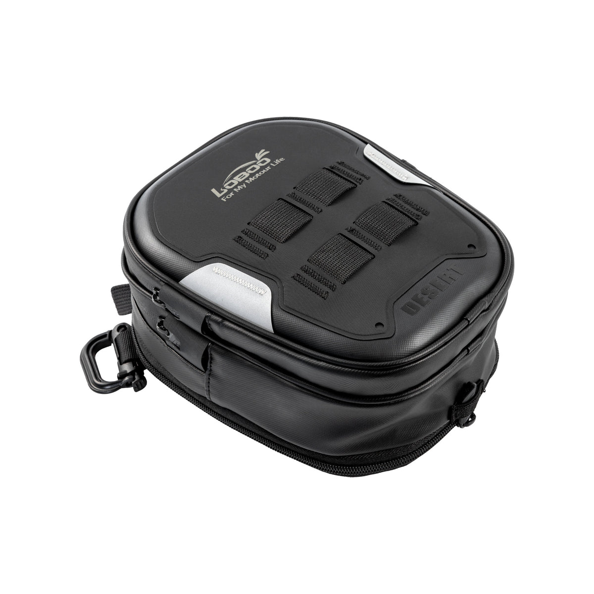 LOBOO Tank bag Easy rozszerzany 2,5-3,5L, z funkcją szybkiego demontażu z kotwy magnetycznej, regulacja montażu 110mm, czarny