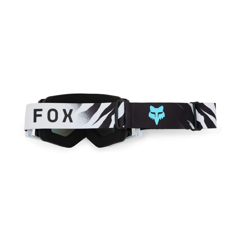GOGLE MOTOCYKLOWE FOX AIRSPACE CLUTCH WHITE BLACK – zdjęcie 2