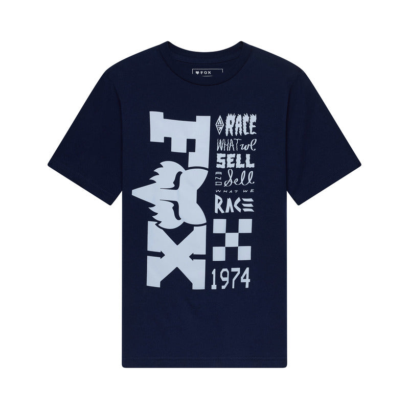 T-SHIRT JUNIOR FOX BEND NAVY