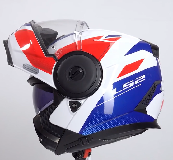 KASK LS2 FF902 SCOPE II DURIA WH.B.RED +PNLCK