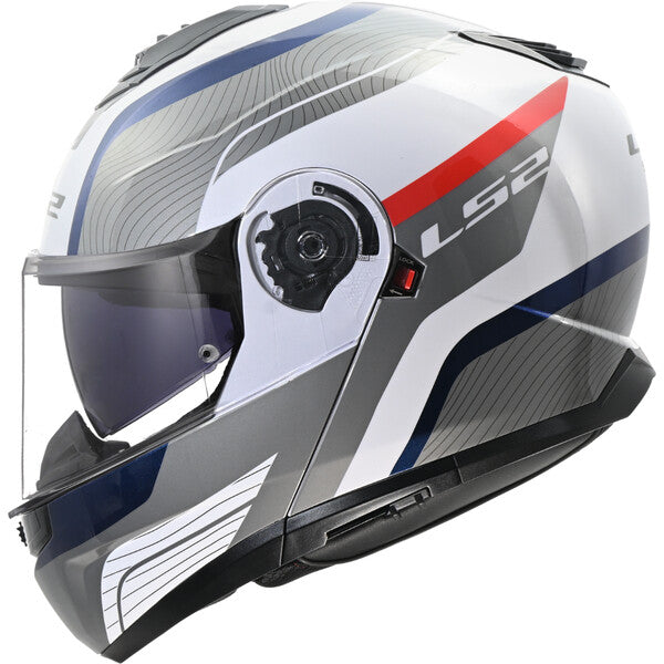 KASK LS2 FF908 STROBE II MONZA WH. BLUE RED-06