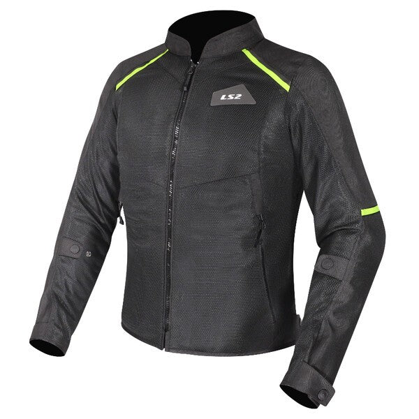 KURTKA LS2 BREEZE LADY BLACK YELLOW