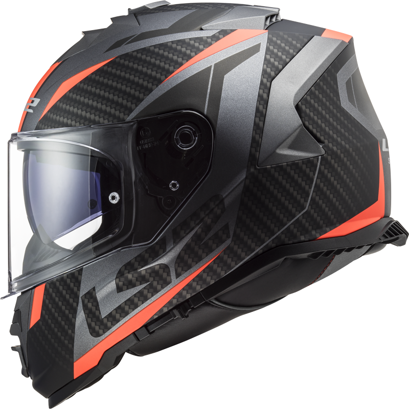 KASK LS2 FF800 STORM II RACER M. TITAN FLUO-06