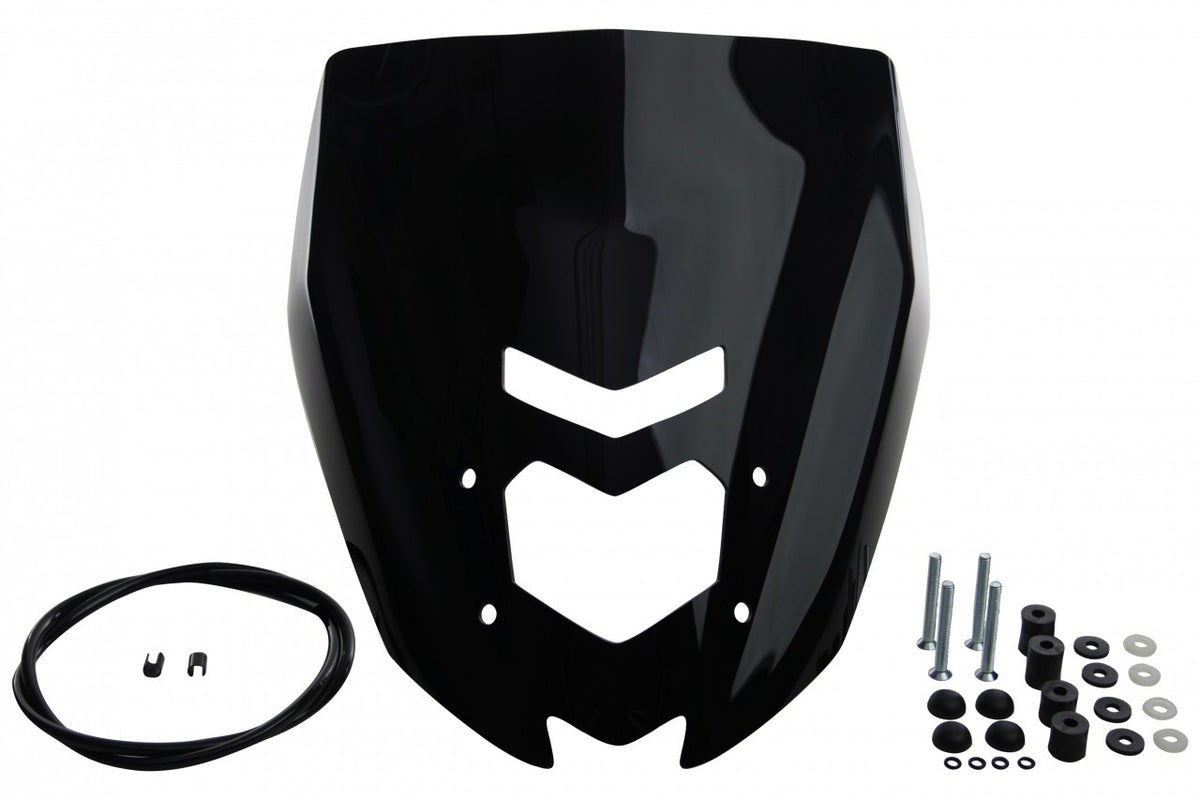Szyba motocyklowa MRA YAMAHA MT-10 /SP RN45 2016-2021, forma NS, czarna