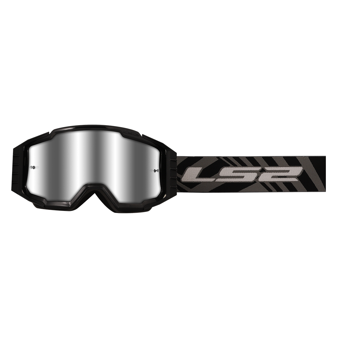 GOGLE LS2 CHARGER PRO KID BLACK IRIDIUM VISOR