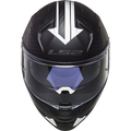 KASK LS2 FF811 VECTOR II SPLITTER BLACK WH.-06