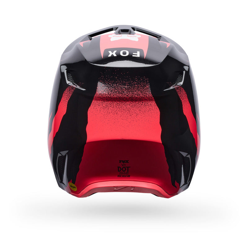KASK MOTOCYKLOWY FOX V1 CLUTCH NEON PINK