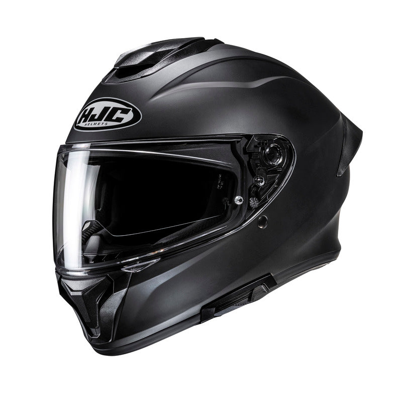 KASK MOTOCYKLOWY HJC C71 SOLID SEMI FLAT BLACK