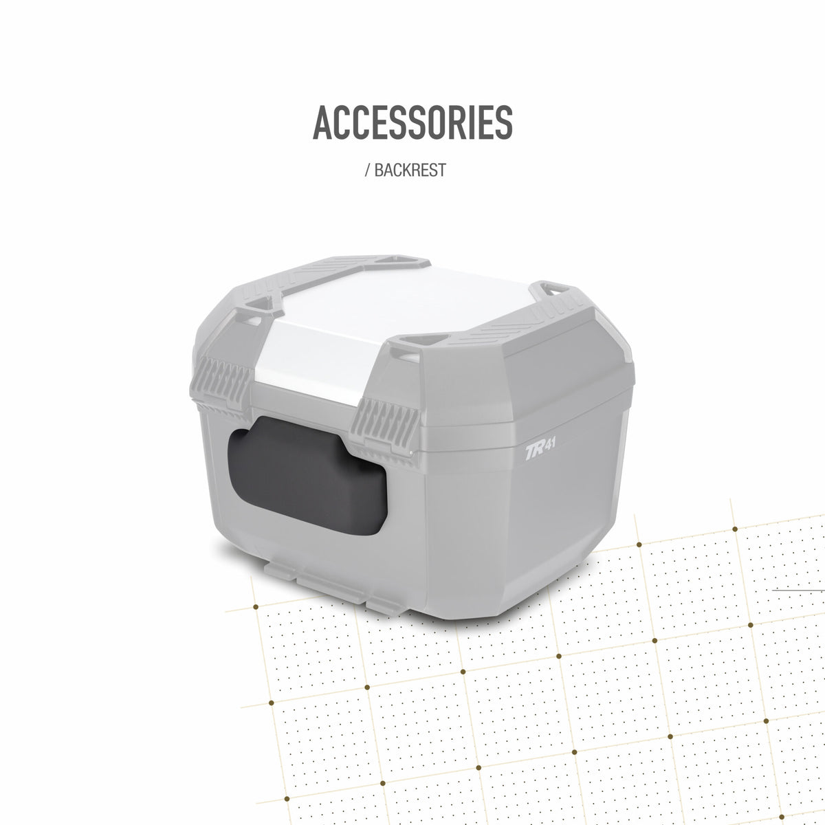 KUFER SHAD TERRA TR41 NAKŁADKA ALUMINIUM