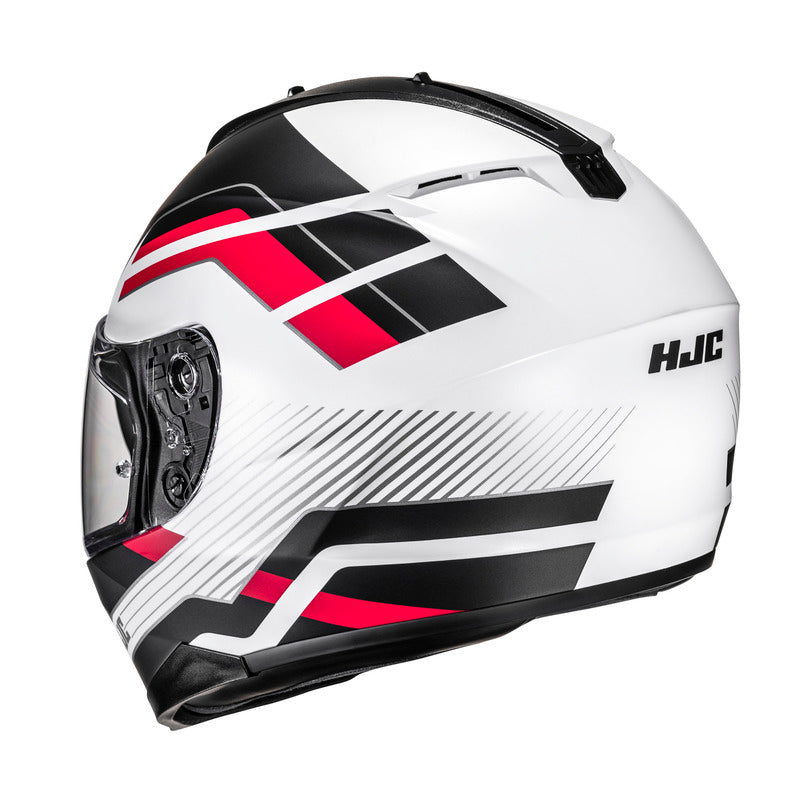 KASK MOTOCYKLOWY HJC C70N BELIS BLACK WHITE