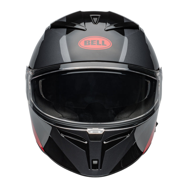 KASK MOTOCYKLOWY BELL LITHIUM ECE6 SHEAR METALLIC GREY RED