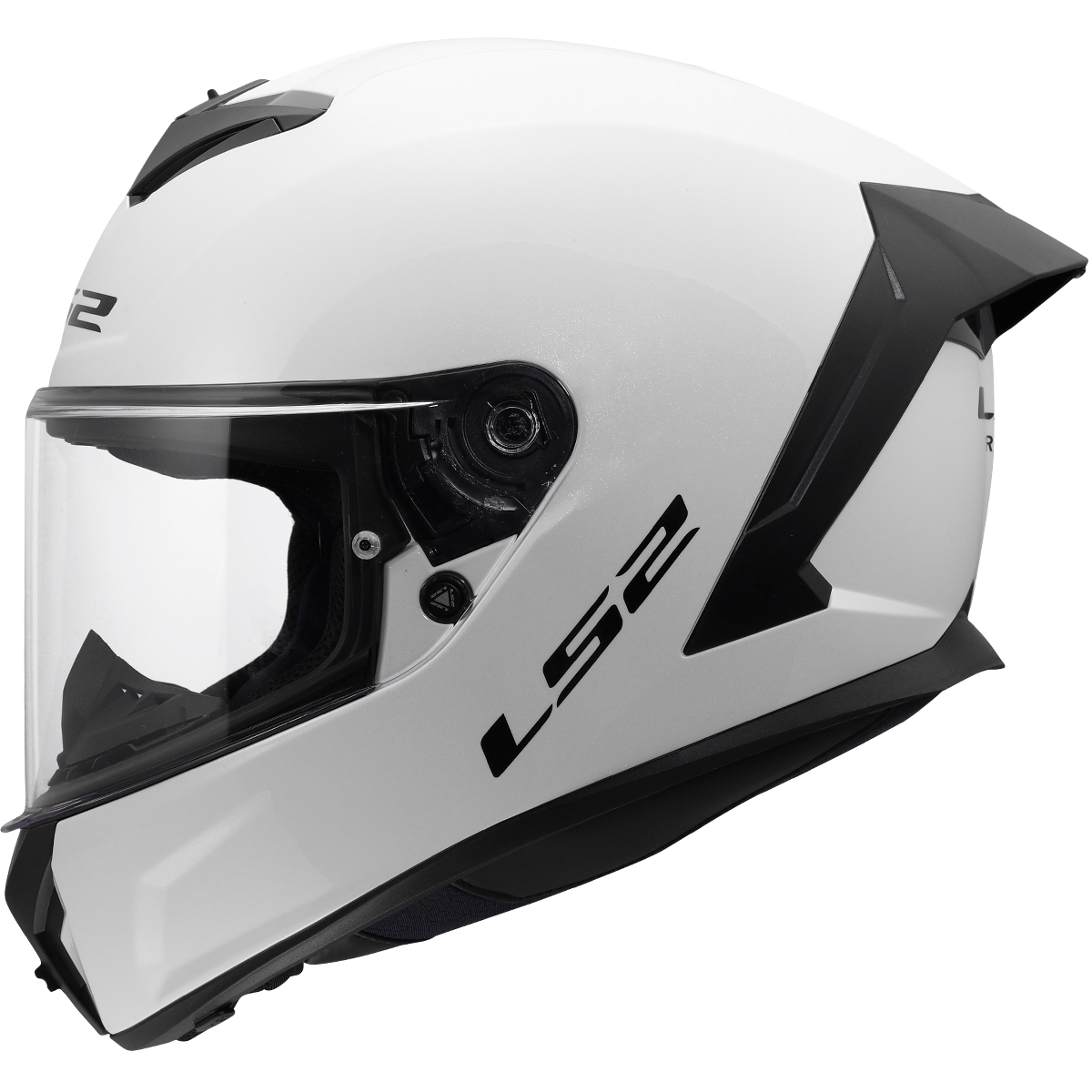 KASK LS2 FF820 RAPID III SOLID GLOSS WHITE