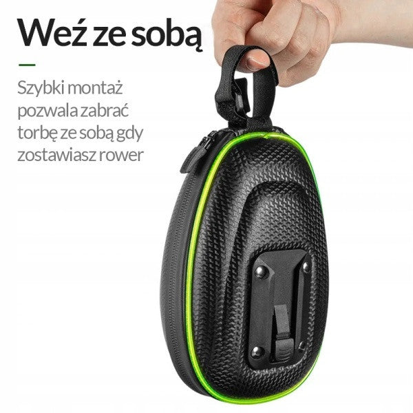 Sakwa, torba rowerowa pod siodło Rockbros B5-2 LED