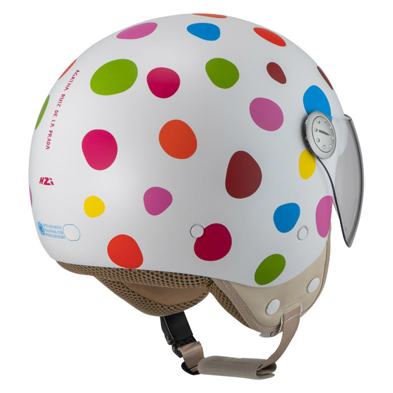 KASK MOTOCYKLOWY NZI PASARELA LUNAR MULTICOLOR MATT XS