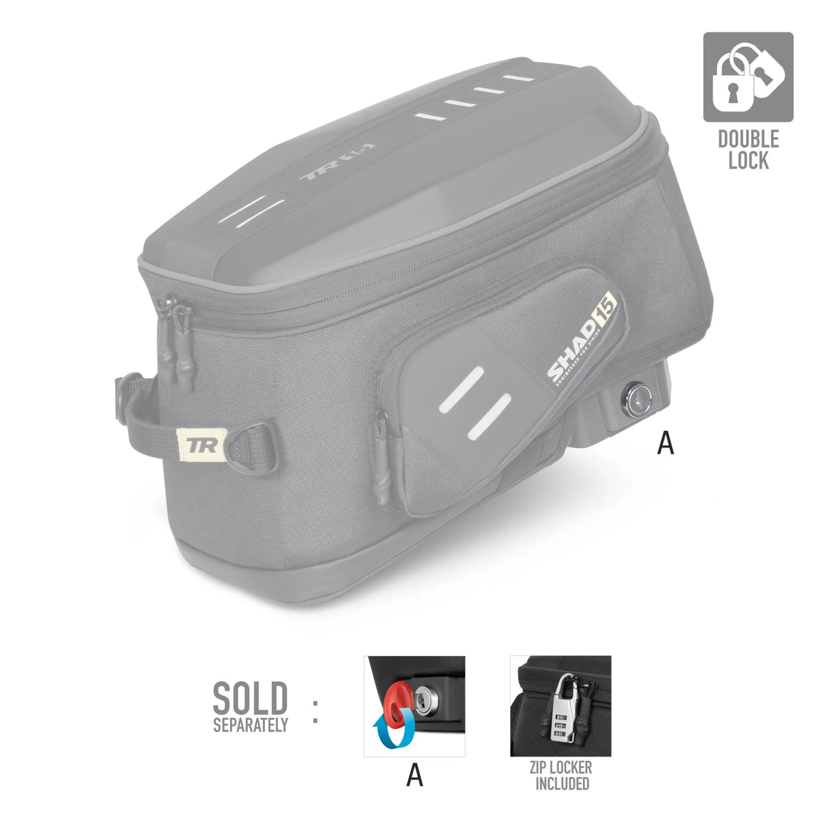 TORBA NA ZBIORNIK SHAD TERRA TR15 CLICK SYSTEM
