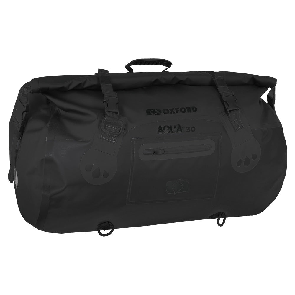 OXFORD TORBA AQUA T-30 ROLLBAG WODOODPORNA POJEMNOŚĆ 30L KOLOR CZARNY – zdjęcie 2