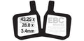 CFA689 - Klocki hamulcowe rowerowe (organiczne) EBC Brakes