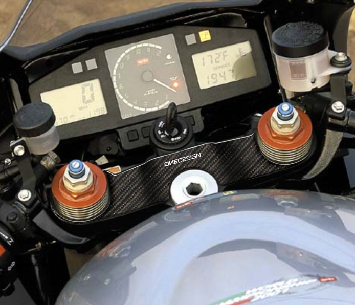 ONEDESIGN Naklejka na półkę kierownicy RSV1000/Falco Aprilia