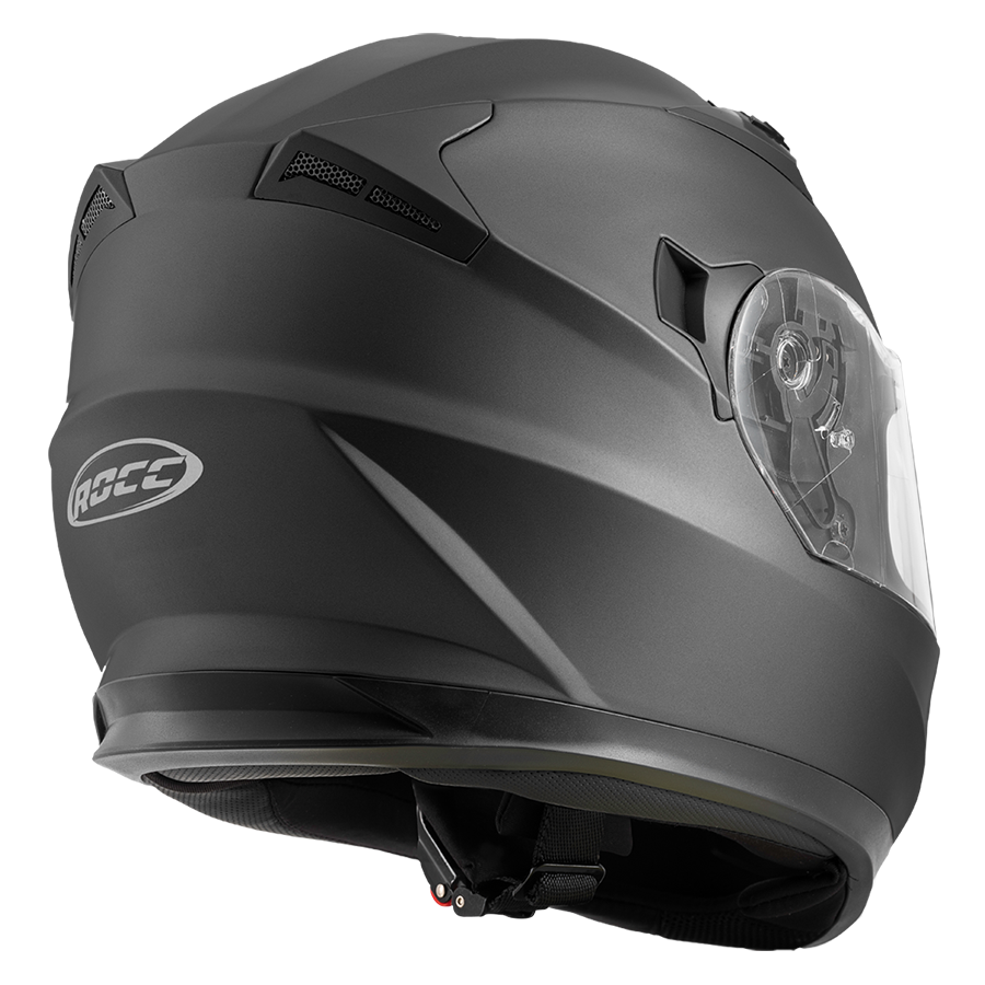 Kask motocyklowy ROCC 410 czarny mat