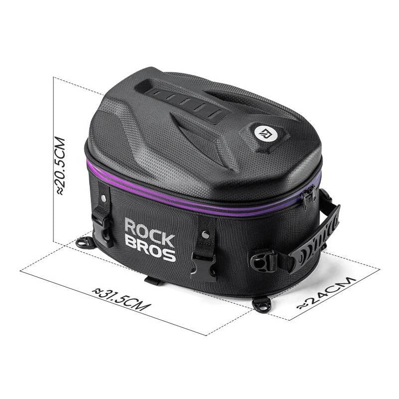 Torba motocyklowa 3w1 TAIL BAG, plecak, na ramię 12,5L Hard Shell (3017001901) ROCKBROS