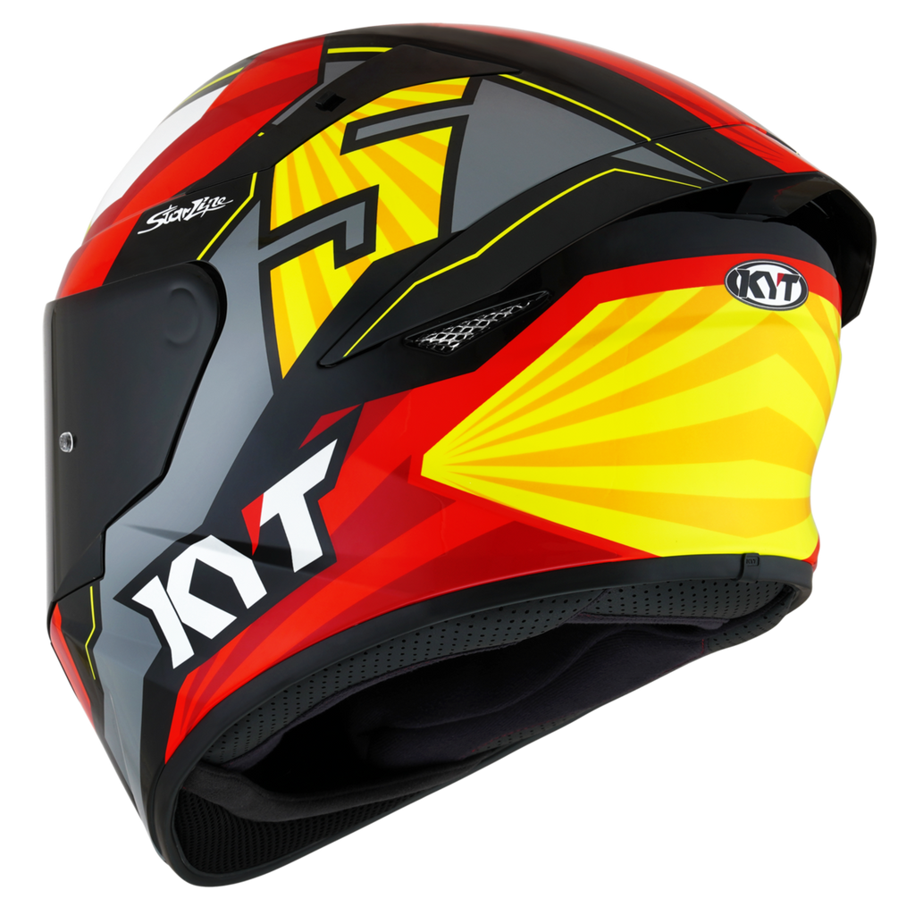 Kask Motocyklowy KYT TT-COURSE FLUX – zdjęcie 5