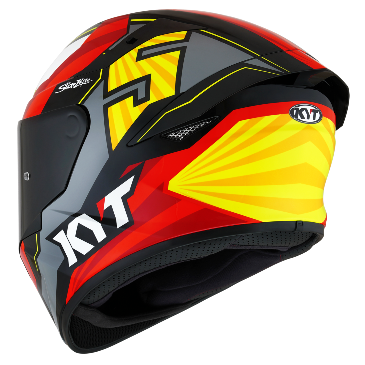 Kask Motocyklowy KYT TT-COURSE FLUX – zdjęcie 5