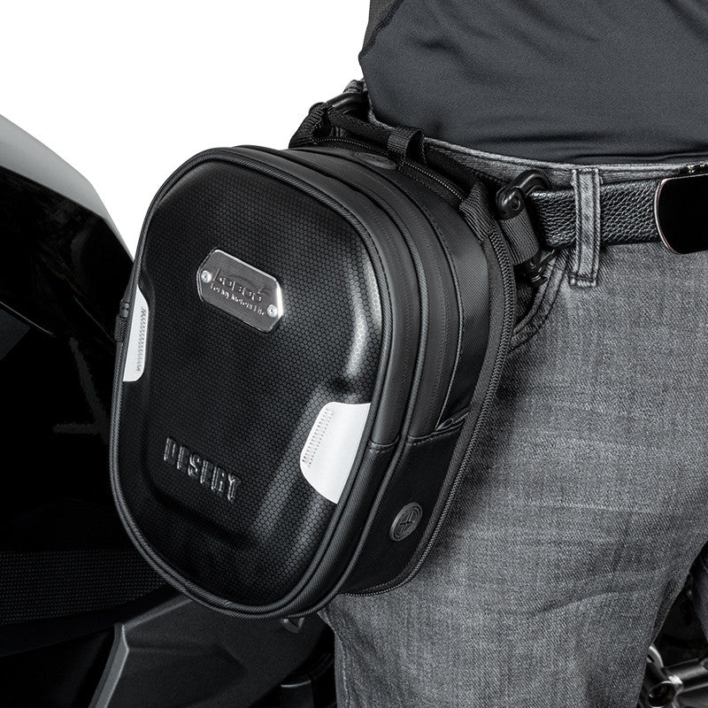 LOBOO Tank bag z funkcją szybkiego demontażu z kotwy magnetycznej, regulacja montażu 110mm, pojemność 2,5-3,5L, czarny