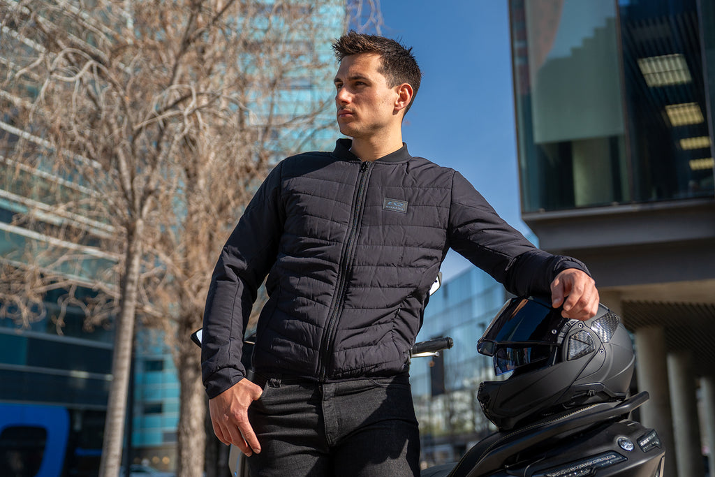 KURTKA LS2 WARMRIDE MAN BLACK