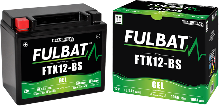 Akumulator FULBAT FUL GEL - FTX12-BS / YTX12-BS (Żelowy, bezobsługowy)
