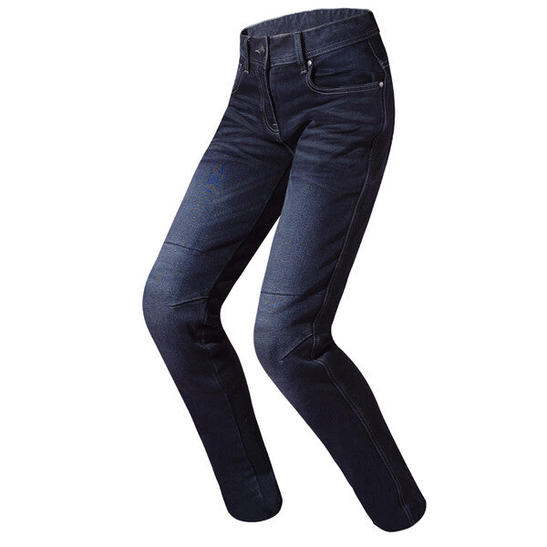 SPODNIE LS2 BRADFORD LADY JEANS DARK BLUE